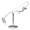 thumbnail image 1 of 1 Pcs The Fisherman Balancing Sculpture, Stainless Steel Kinetic Fishing Statue Interactive Desk Ornament For Home Office Tabletop Decor, 1 of 5