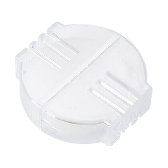 1 Pcs Thread Wax Thread Conditioner Beeswax for Hand Sewing Embroidery Beeswax Floss Conditioner for Quilting Sewing Strengthening Line Embroidery Wax, Clear Case, White