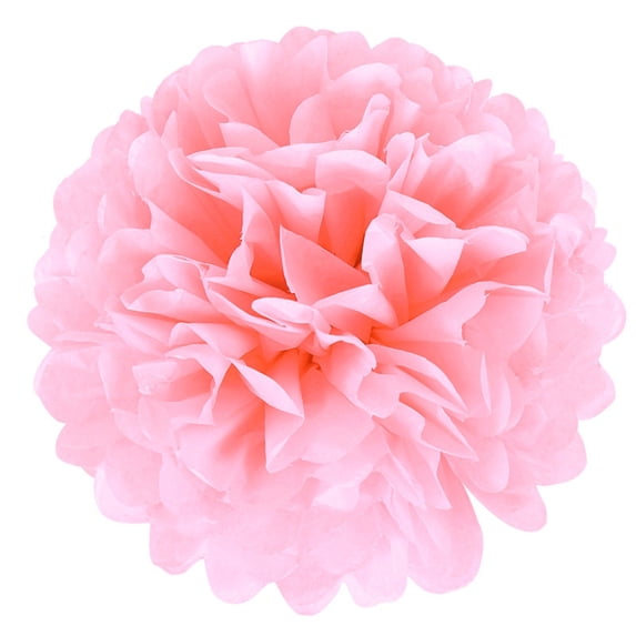 1 Pcs Tissue Hanging Paper Pom-pom, Flower Ball Wedding Party Outdoor Decoration Premium Tissue Paper Pom Pom Flowers Craft Kit