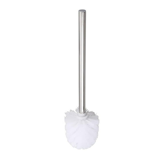 1 Pcs Toilet Brush, Toilet Bowl Brush, Stainless Steel Scrub with Long Handle, Replacement Toilet Brush for Storage and Organization