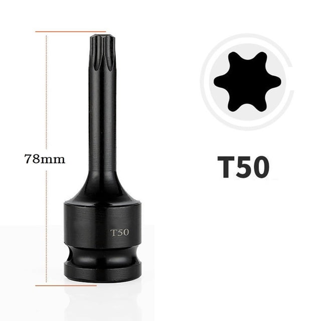 1 Pcs Torx Socket Bits 1/2 Inch Drive Socket Adapter Screwdriver Bits ...