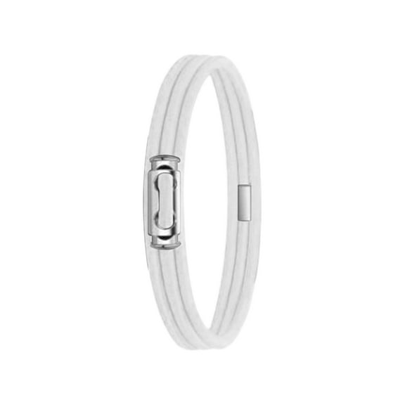 1 Pcs Trash Can Bands,Adjustable Rubber Garbage Trash Can Bands,Garbage Can Rubber Bands Cord Lock,Trash Bag Bands,Trash Can Bag Holder,Elastic Trash Can Strap for Indoor and Outdoor,(White,28 in)