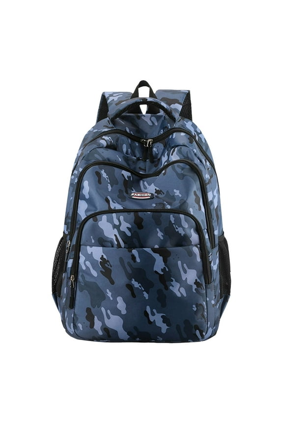 1 Pcs Travel Backpack, Extra Large Laptop Backpacks for Men and Women, Water Resistant College Backpacks,Airline Approved Business Work Bag,Computer,Casual Day pack for Travel,Black and Blue(Blue)