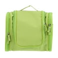 thumbnail image 1 of 1 Pcs Travel Makeup Bag Travel Toiletry Organizer Makeup Brush Holder Waterproof Oxford Cloth Green, 1 of 7