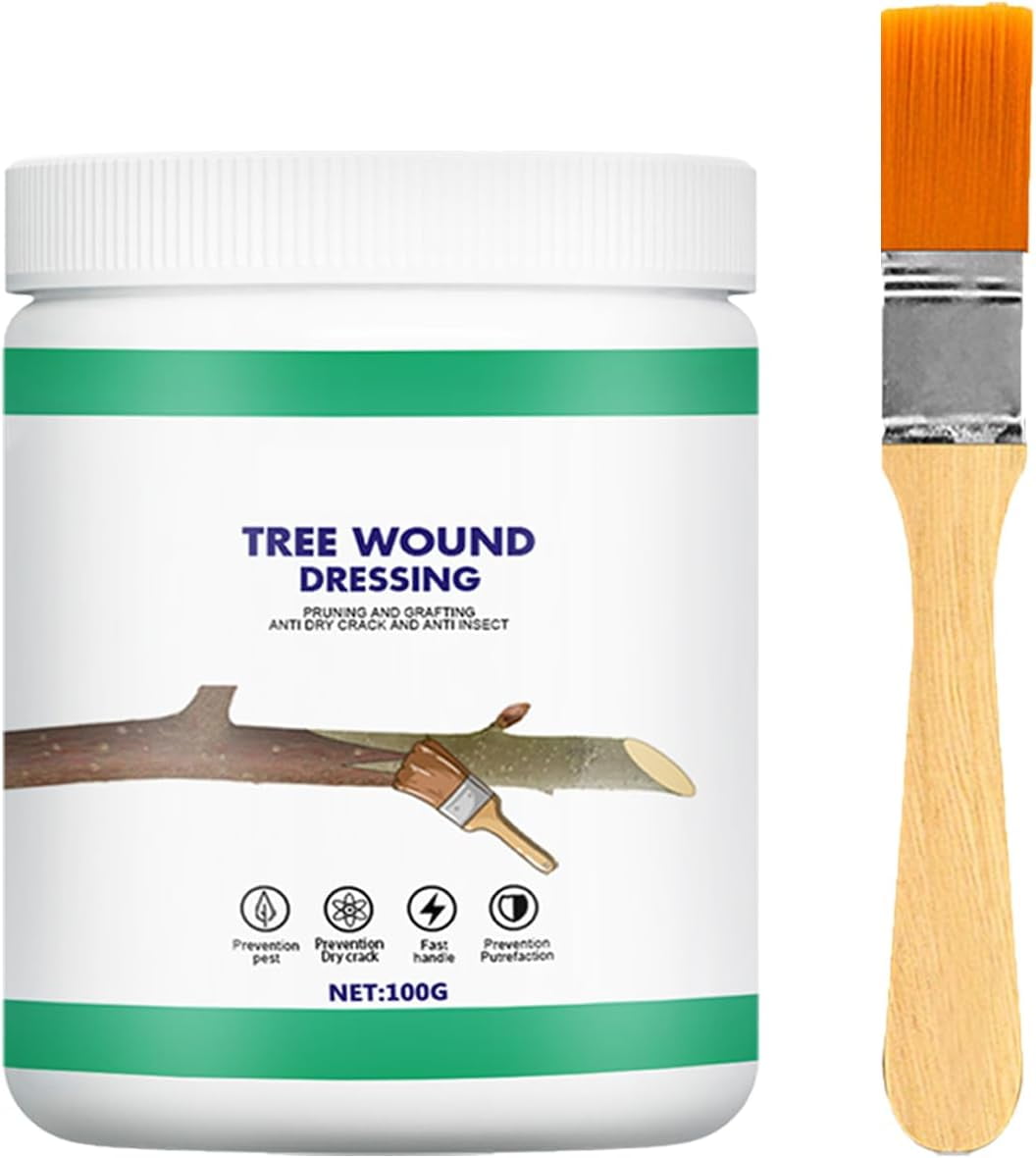 1 Pcs Tree Wound Pruning Sealer, Tree Wound Dressing with Brush, Tree ...