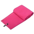 thumbnail image 1 of 1 Pcs Tri-Fold Golf Towels, Golf Club Waffle Pattern Towels with D Clip for Golf Balls Lovers, 1 of 3