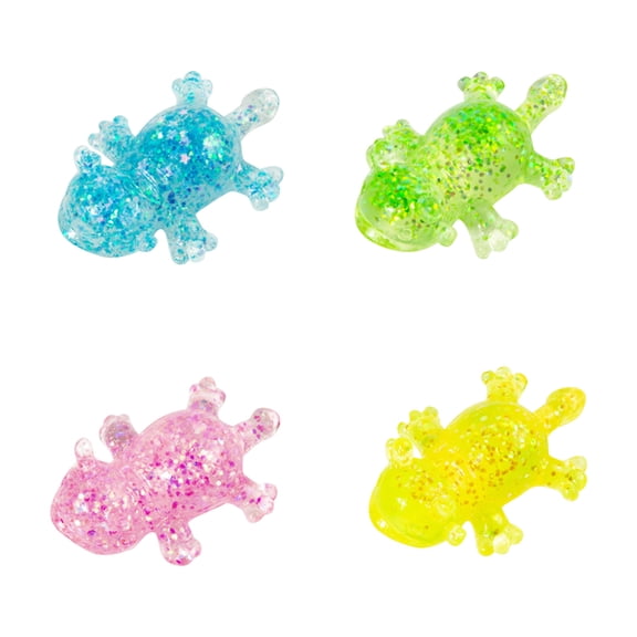 1 Pcs Turtle Squishies Toys, Soft Sticky Glittery Turtle Squeeze Fidget Toys Stress Relief for Adults Autism Birthday Gifts