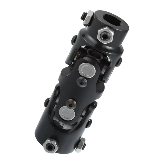 1 Pcs Universal 1" DDx3/4" DD Steering U-Joint Coupler Replacement Black