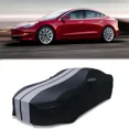 thumbnail image 1 of 1 Pcs Universal Beauty Styling Stretch Car Cover Sunscreen Dustproof Protection Fit for Tesla Model, 1 of 6