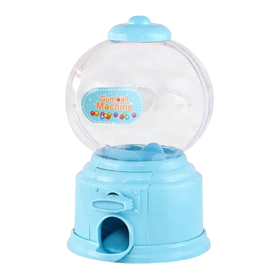 1 Pcs Valentine Candy Dispenser,Valentine's Day Exchange Gifts,Mini Cute Candy Machine Vending for Wedding Bridal Birthday Candy Jars Decorations,Desktop Party Favor,3.34''x5.7''(Blue1)