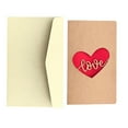thumbnail image 1 of 1 Pcs Valentines Cards With Envelopes,3.93X6.7 Inch Valentines Cards With Envelopes,Retro Paper Hollow Heart Card,Valentine'S Day Greeting Card,Diy Greeting Cards For Valentine'S Day,(E,3.93x6.7 in), 1 of 7