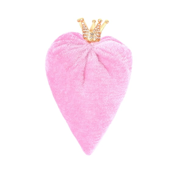 1 Pcs Velvet Love Heart Valentines Ornaments,4.33 Inch Velvet Heart Ornaments,Velvet Filled Cotton Hearts Decorative,Hearts Shape Valentine Tables Centerpieces,Valentines Day Home Decor,A