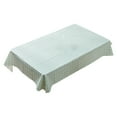 thumbnail image 1 of 1 Pcs Vinyl Rectangular Table Cloth, 100% Waterproof Oil Proof Spill Proof PVC Table Cloth, Wipe Clean Table Cover for Dining Tables, Buffet Parties and Camping 54x35", 1 of 9