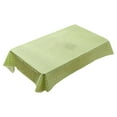 1 Pcs Vinyl Rectangular Table Cloth, 100% Waterproof Oil Proof Spill ...