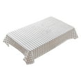 thumbnail image 1 of 1 Pcs Vinyl Rectangular Table Cloth, 100% Waterproof Oil Proof Spill Proof PVC Table Cloth, Wipe Clean Table Cover for Dining Tables, Buffet Parties and Camping 54x35", 1 of 8