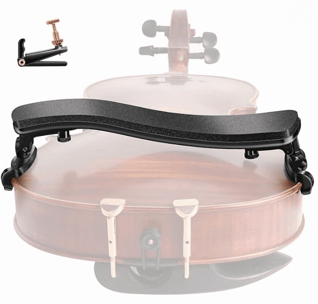 Violin Shoulder Rest For 1/2 And 1/4 Violins, Soft Cotton Sponge - 4
