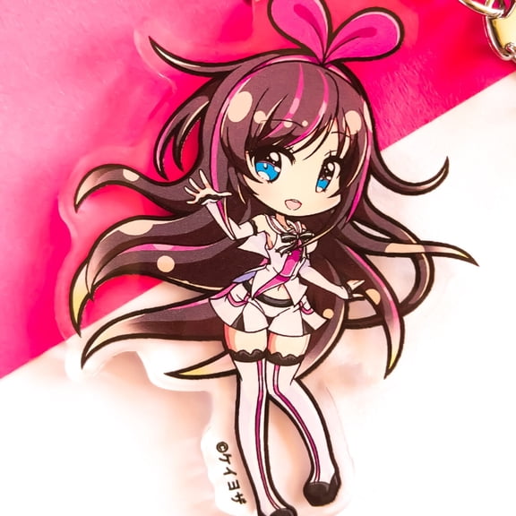 1 Pcs Virtual Streamer - Virtual YouTuber 3.5 Acrylic Charm (Double Sided) (1 keychain)