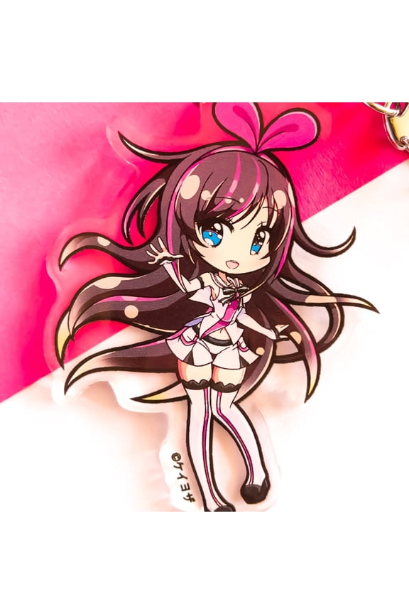1 Pcs Virtual Streamer - Virtual YouTuber 3.5 Acrylic Charm (Double Sided) (1 keychain)