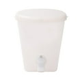 thumbnail image 1 of 1 Pcs Water Container with Faucet, Cold Water Bottle With Faucet Lemonade Cool Bucket Ice Fruit Box Plastic Beverage Dispenser With Spigot Container Cold Kettle With Faucet, 1 of 6
