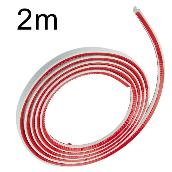 1 Pcs White 2 Meters Long Wall Corner Decoration Edging Strip Self Adhesive Caulk Strip for Kitchen Home Wall Corner