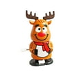 thumbnail image 1 of 1 Pcs Wind Up Christmas Theme Toys, Funny Penguin Elk Snowman Clockwork Walking Toys For Festive Party Favor Bag Filler, 1 of 2