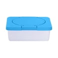 thumbnail image 1 of 1 Pcs Wipe Box, Compact Wipes Container, Moisturizing Wipes Container Organizer for Home Office Car 7.7x3x4.7", 1 of 3