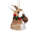 thumbnail image 1 of 1 Pcs Woodland Animal Xmas Ornaments,Lifelike Forest Animal Figurines,Animals Christmas Tree Ornaments,2D Acrylic Christmas Tree Decoration,Animal Xmas Hanging Ornament For Christmas Tree,G, 1 of 6