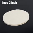 thumbnail image 1 of 1 Pcs Wool Felt Polishing Pad Wheel For Glass Stainless Steel, 1 of 4