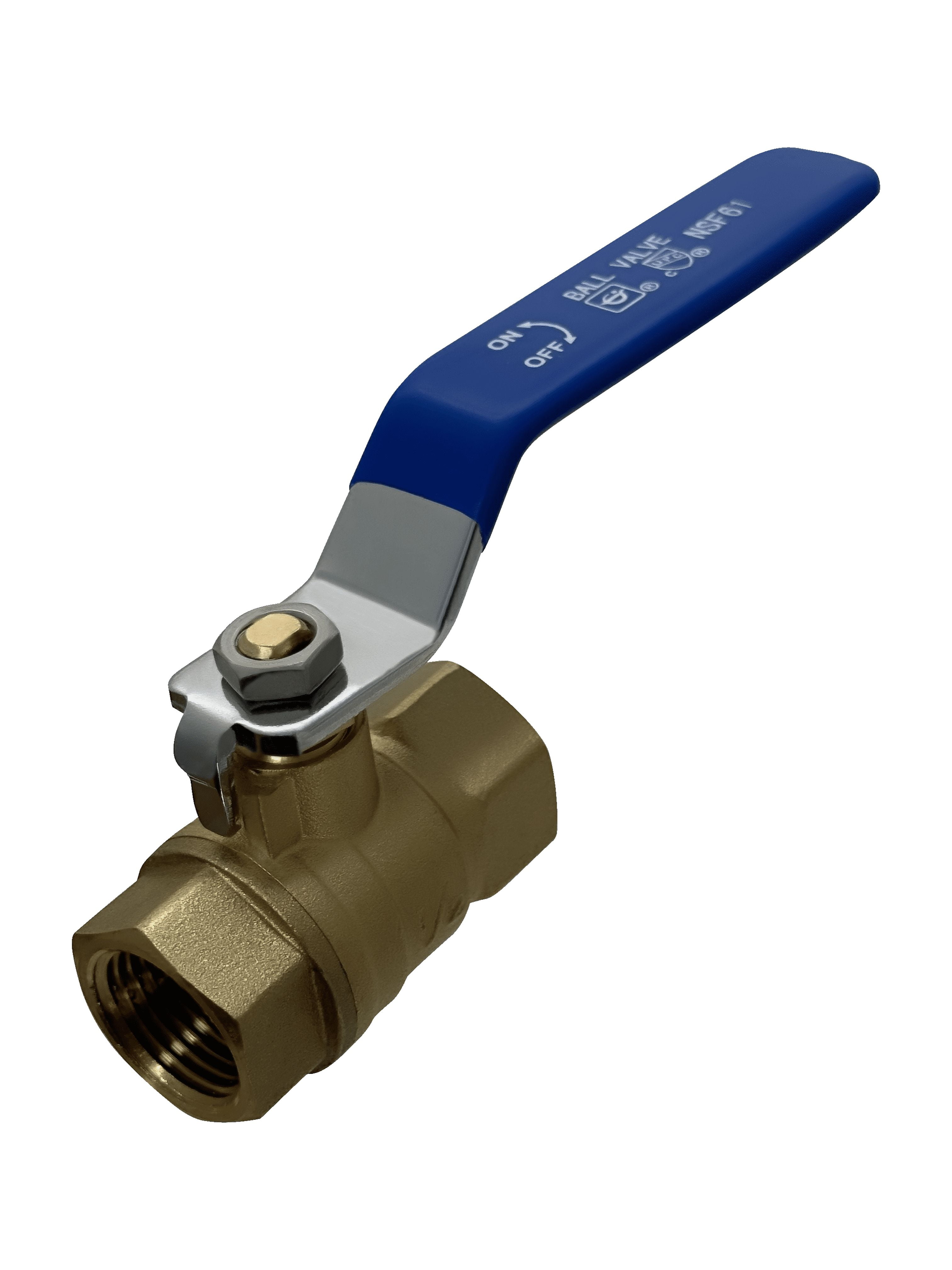 1 Pcs XFITTING 1/2" Female Ball Valve, 1/2" FIP Ball Valve