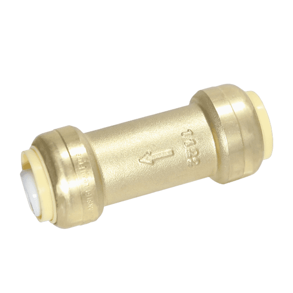 1 Pcs XFITTING Push Fit 3/4 Inch x 3/4 Inch Push Fit Check Valve, 28-4-4=1XX