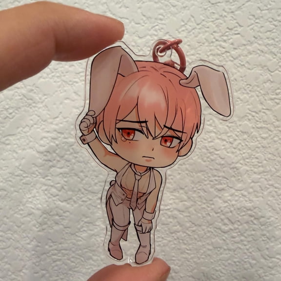 1 Pcs Yaoi BL Characters Manga Anime Characters Double-Sided Acrylic Keychain, random 1 pack
