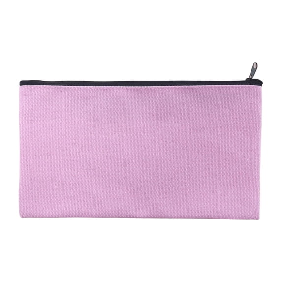 1 Pcs Zipper Pencil Pouches,Small Zipper Pencil Bags,Canvas Pencil Pouch,Multi-Purpose Cosmetic Bag with Zipper,Travel Toiletry Pouch,Small Diy Craft Bag Pencil Bag,for Office Supplies,A
