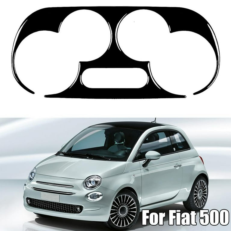 1 Pcs for Fiat 500 Manual Climate Console Interior Trim Cover Car Accessories