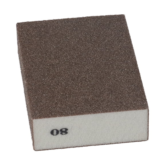 1 Pcsgrit 60/80/120/210 Wall Grinding Sponge Sand Block Sandpaper Polished Sand Brick The Resilience Is Excellent, Plasticity 80# Smile Home