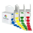 thumbnail image 1 of 1" Permanent Round, Color-Code Dots: 1,000/Box, 1 of 11