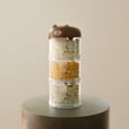 thumbnail image 1 of 1 Pet Storage Container Airtight Stackable Brown Bear Design Dry and Snack Storage for Cats and Dogs Home Pantry and Travel Use 1 Pack, 1 of 4