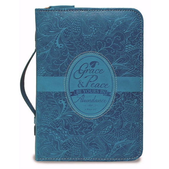 1 Peter 1:2, Bible Cover, Blue, Medium