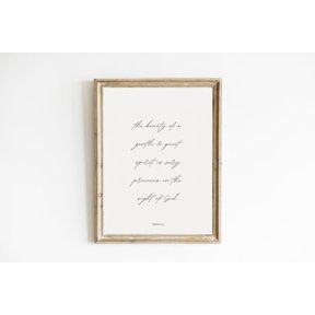 1 Peter 334 Print Scripture Wall Art Minimalist Cursive Christian Wall Art Bible Verse Quote Affirmation
