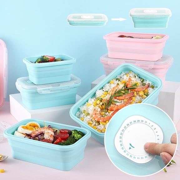 FEKOTS 1-Compartment Reusable Meal Prep Container  Mint, PFAS/BPA-Free, Oven & Dishwasher Safe for Gym, Work & Healthy Meals
