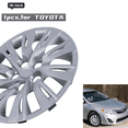 thumbnail image 1 of 1 Piece 16" Hubcap Wheel Rims Cover Fit For 2012-2014 TOYOTA CAMRY/2012-2014 TOYOTA CAMRY HYBRID Compatible With Steel Wheels Snap On Installation(16-Inch,LACQUER), 1 of 8
