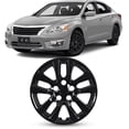 thumbnail image 1 of 1 Piece 16" Hubcaps Wheel Rims Cover Fit for 2013-2018 Nissan Altima Sedan Compatible with Steel Wheels Snap on Installation(16-inch,Black Lacquer), 1 of 9