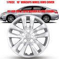 thumbnail image 1 of 1 Piece 16" Hubcaps Wheel Rims Cover Fit for 2013-2018 Nissan Altima Sedan Compatible with Steel Wheels Snap on Installation(16-inch,Lacquer), 1 of 8
