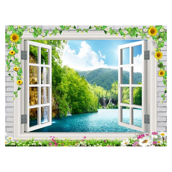 1 Piece 3D Tapestry Waterproof Decorative Mural Wall Hanging Decor Picnic Rugs Yoga Pads 11