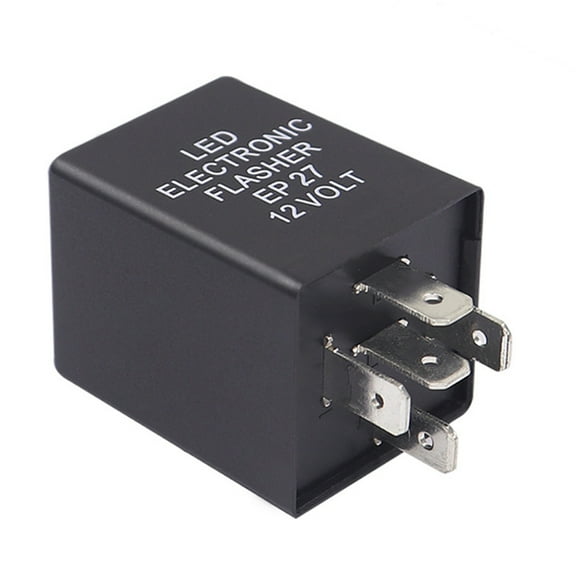 1 Piece 5Pin EP27 Car LED Flasher Relay Fix Turn Signal Hyper Flash Issue 12VDC