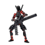 1-Piece Action Figure, 3D Printed Multi-Jointed Movable Model, Collectible Toy, Desktop Decoration Gift