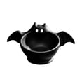 thumbnail image 1 of 1-Piece Bat Shaped Candy Bowl for Halloween candy tables, autumn party displays, and seasonal home decorating, Plastic, 6.69 x 4.33 x 2.36 inches, suitable for October snack tables, Halloween entry, 1 of 4