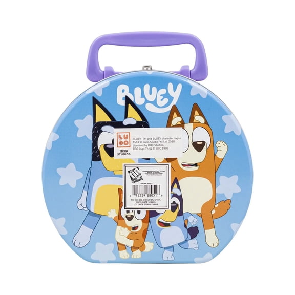 1 Piece Bluey Large Tin Carry-All, Assorted Style