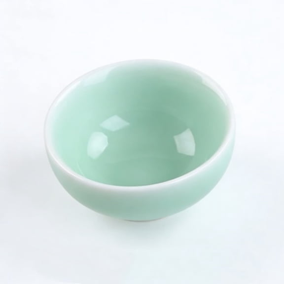 1 Piece Ceramic Teacup Green Teacup Health Focused Ceramic Cup Suitable For Garden Ceremonies And Coffee High Quality Porcelain Chip Resistant Dishwasher Safe A