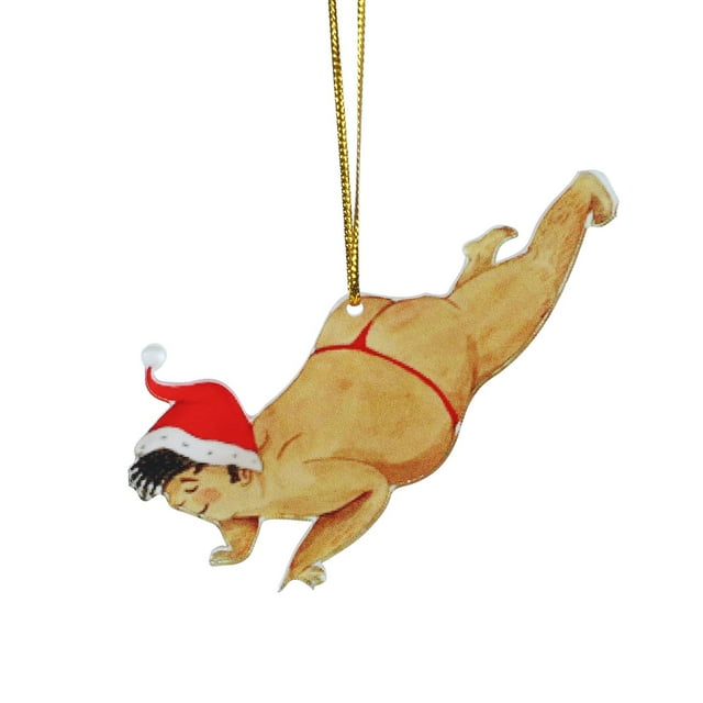 1 Piece Christmas Movie Valentine Ceramic Decorations Hanging Plane