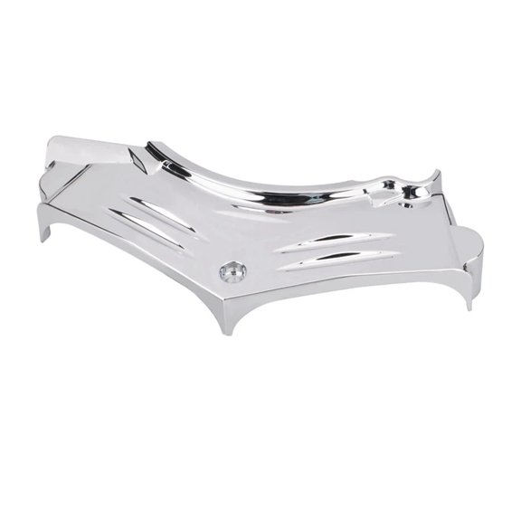 1 Piece Chrome Cylinder Base Shell Engine Block Cover Trim For- 99-06 Touring Dyna Road King Softail FLHR